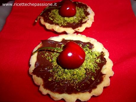 Barchette Nutella Pistacchi