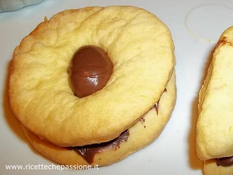 Biscotti di Frolla con Nutella