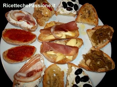 Mix di Bruschette