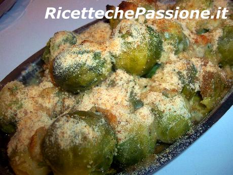 Cavoletti Bruxelles Gratinati