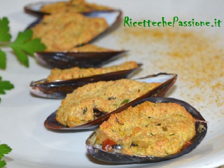 Cozze Gratinate