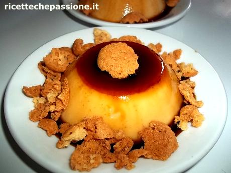 Creme Caramel agli Amaretti