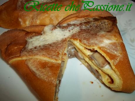 Crepes con Champignon