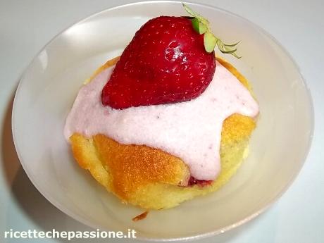 Cupcake alla Fragola