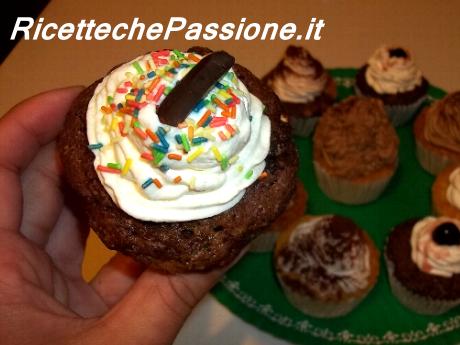 Cupcake al Cioccolato Farciti