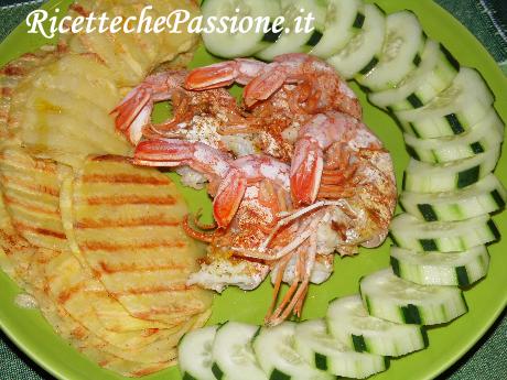 Gamberi Grigliati