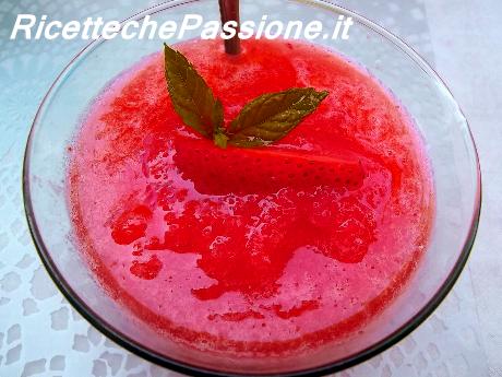 Granita alle Fragole