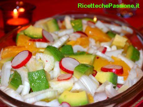 Insalata Natalizia con arance 