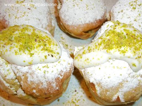 Minitorte Ricotta e Pistacchio