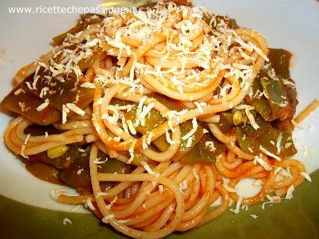 Pasta e Fagiolini al Sugo