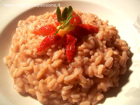 Risotto alle Fragole