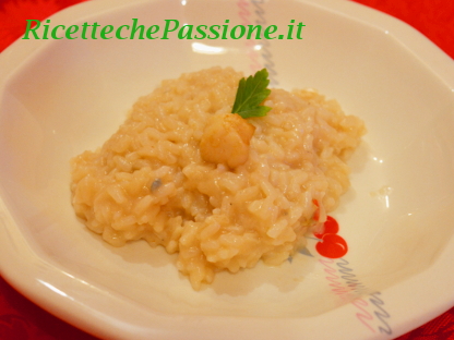 Risotto con Capesante