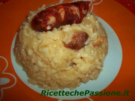 Risotto con Salsiccia Cipolla