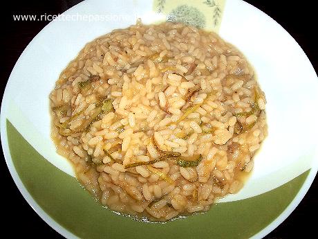 Risotto con Zucchine
