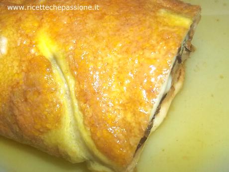 Rotolo Frittata con Melanzane