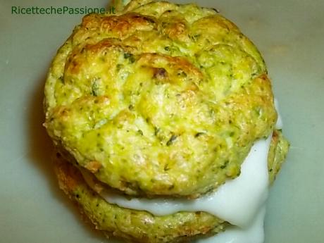 Soufflè di Broccoli e Fonduta