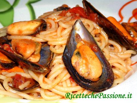 Spaghetti con Cozze Fresche