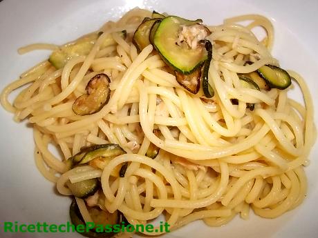 Spaghetti Tonno e Zucchine