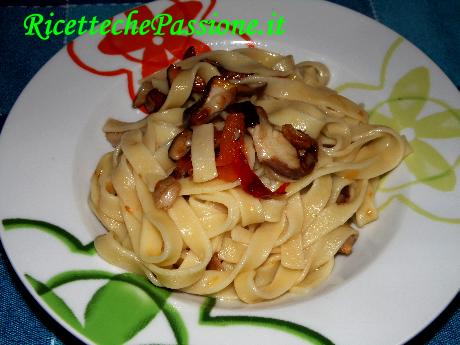 Tagliatelle Porcini e Zucca