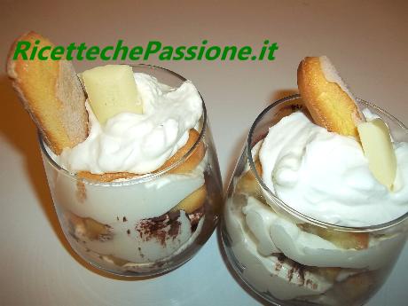 Tiramis con Panna e Ricotta