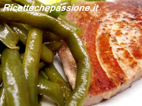 Tonno Arrosto con Fagiolini