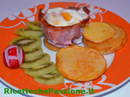 Uova in Cestino di Speck