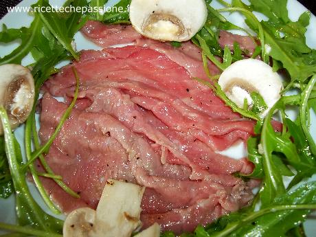 Carpaccio di Vitello e Rucola