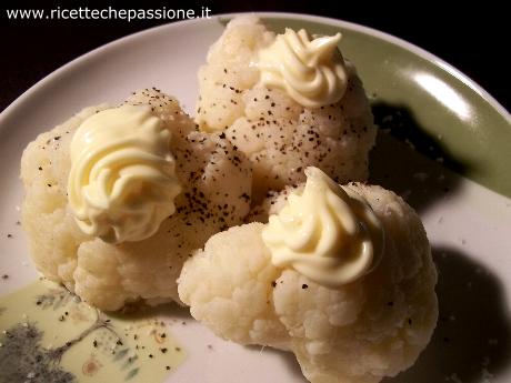 Cavolfiore con Maionese