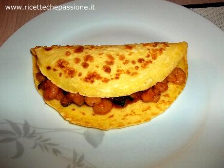 Crepes con Gamberetti