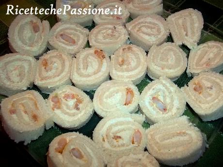 Girelle con Ricotta Gamberetti