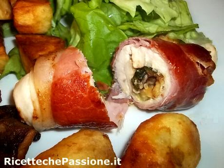 Involtini di Pollo e Speck