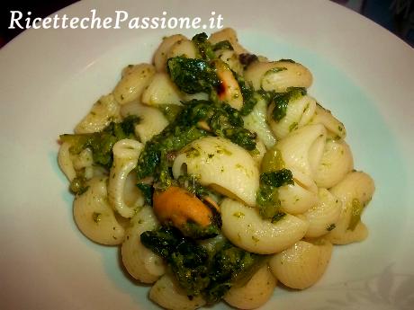 Pasta con Cime di Rape e Cozze