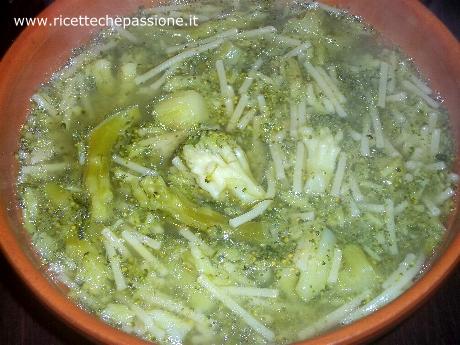 Pasta e Broccoli in Brodo