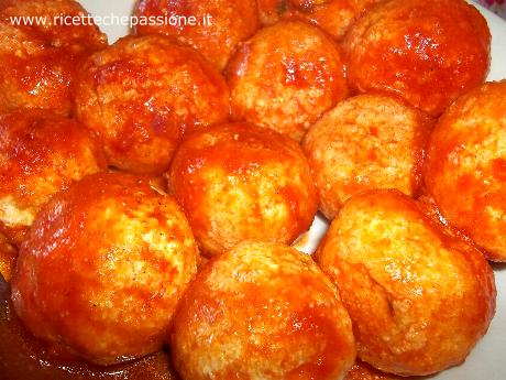 Polpette di Ricotta al Sugo