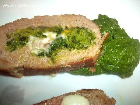 Polpettone con Cime di Rape
