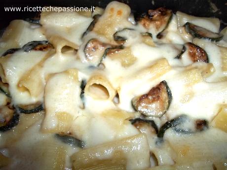 Rigatoni al Forno con Zucchine