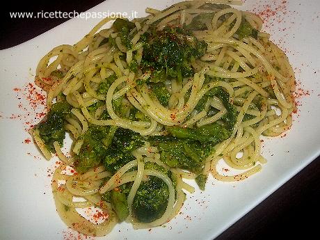 Spaghetti con Cime di Rapa