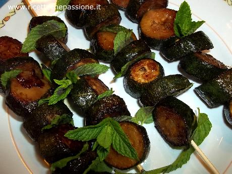Spiedini di Zucchine 
