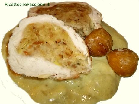 Tacchino Farcito con Castagne