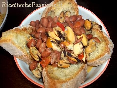 Zuppa di Cozze e Fagioli